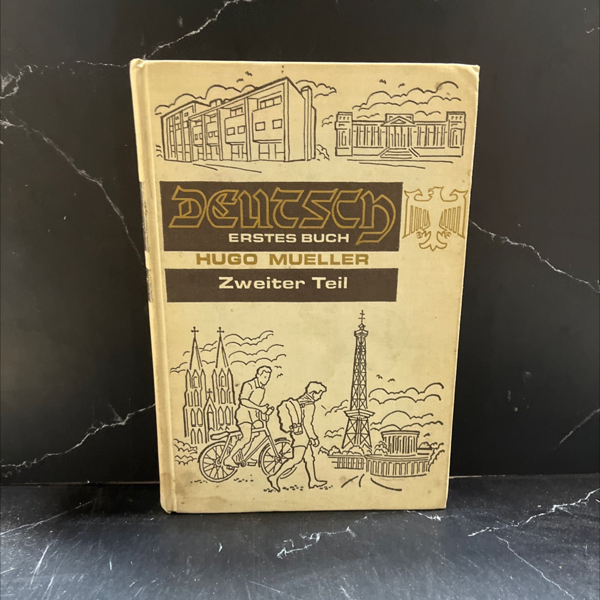 edostert mueller deutsch erstes buch zweiter teil book, by hugo mueller, 1967 Hardcover image 1