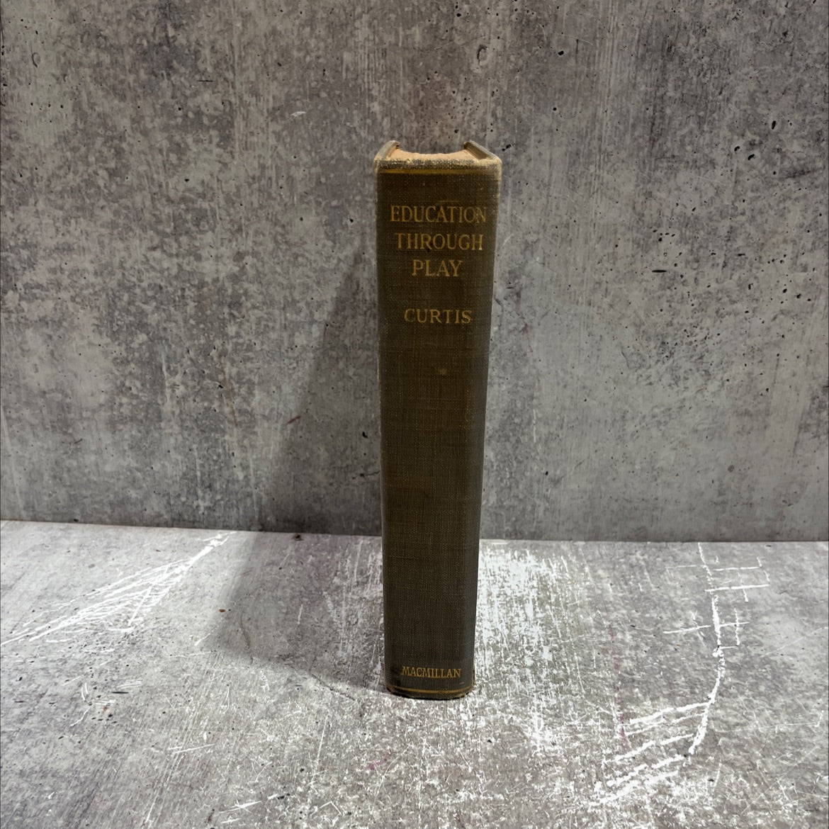 education through play book, by henry s. curtis, 1915 Hardcover image 4