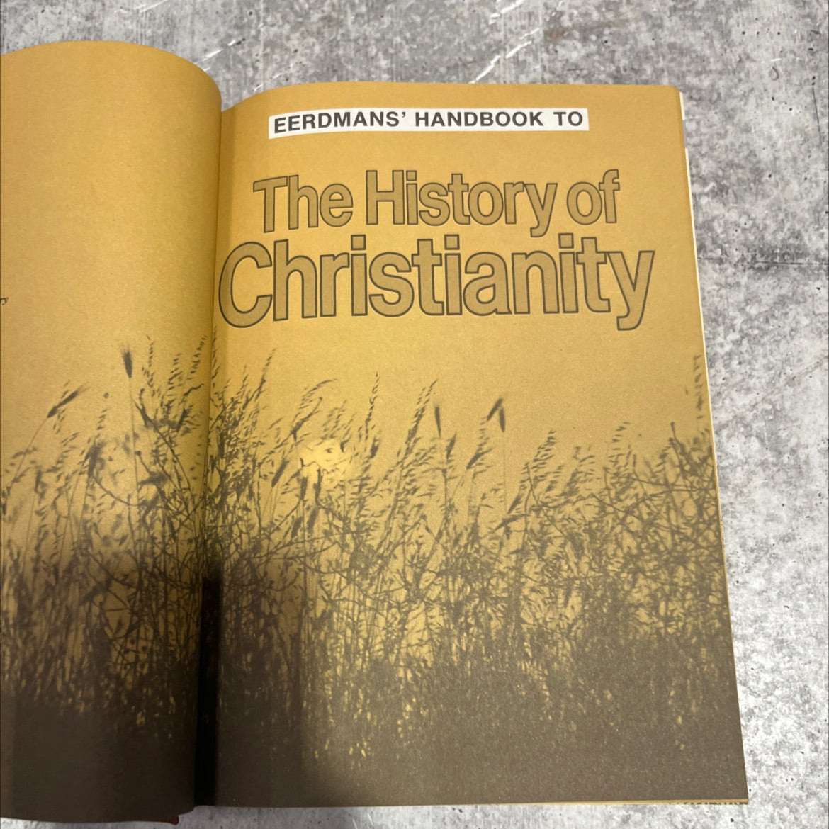 eerdmans' handbook to the history of christianity book, by Tim Dowley, 1982 Hardcover image 2