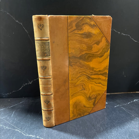 efteriskörd av vers och prosa book, by dan andersson, 1929 Leather image 1