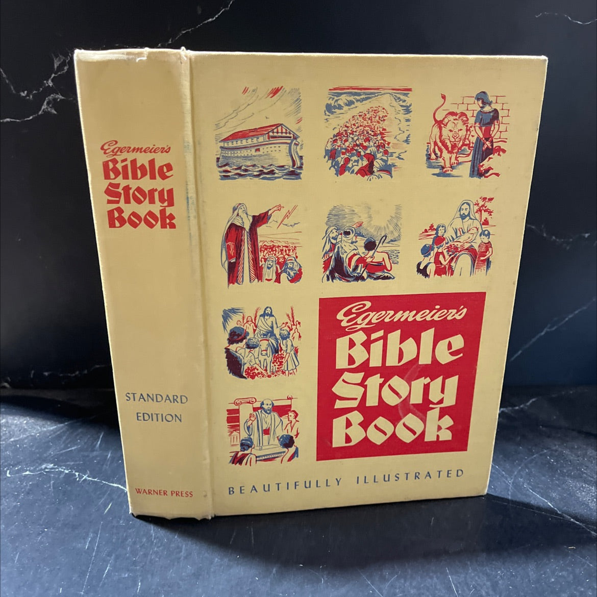 egermeier's bible story book book, by elsie e. egermeier, 1955 Hardcover image 1