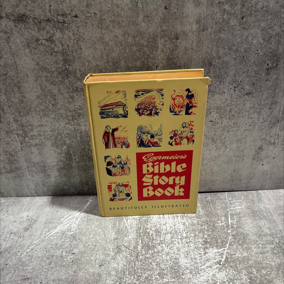 egermeier's story bible book a complete narration from genesis to revelation for young and old book, by elsie e. image 1