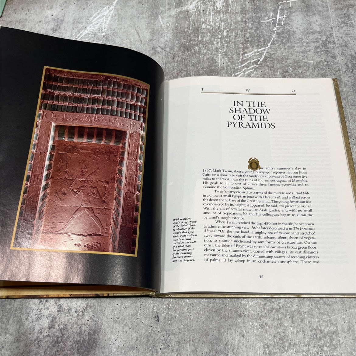 egypt: land of the pharaohs book, by editors of time-life books, 1992 Hardcover image 4