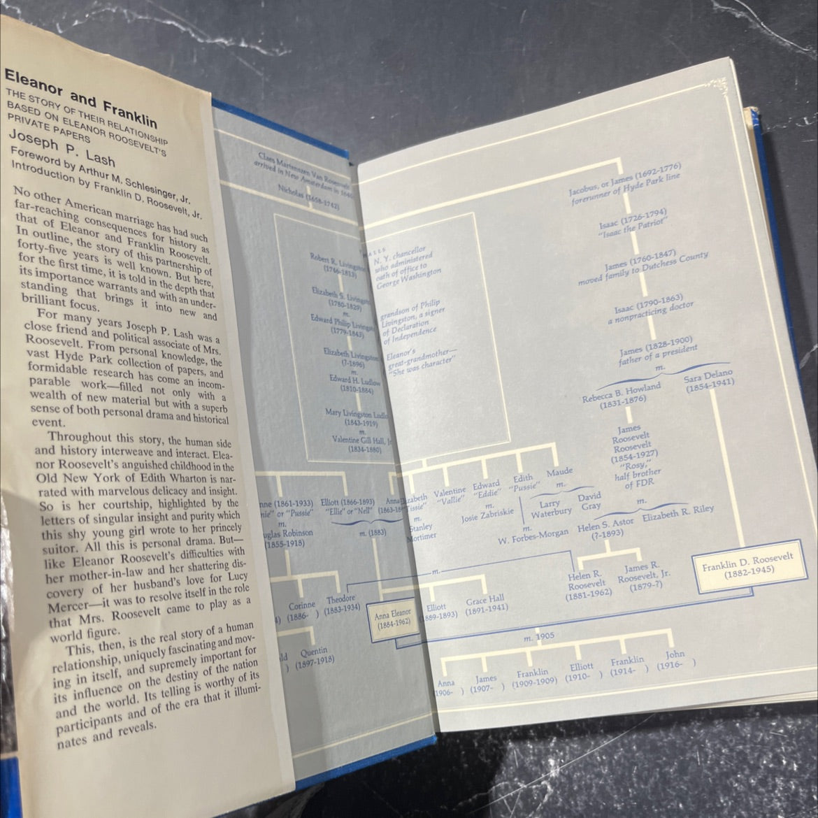 eleanor and franklin book, by joseph p. lash, 1971 Hardcover image 4