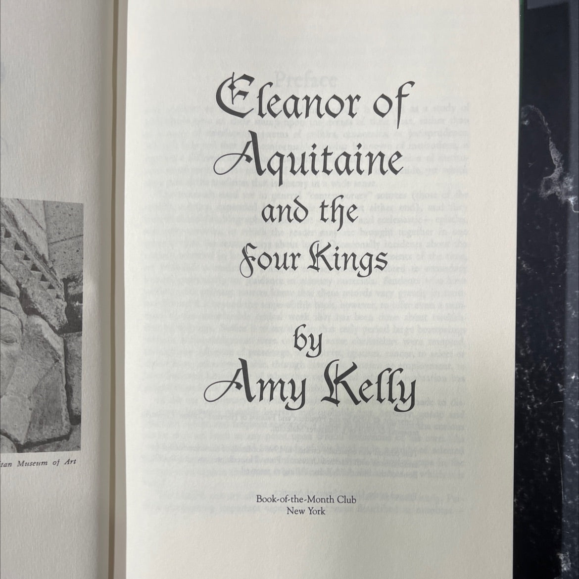 eleanor of aquitaine and the four kings book, by amy kelly, 1978 Hardcover image 2