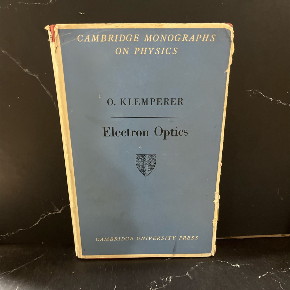 electron optics book, by o. klempereer, 1953 Hardcover image 1