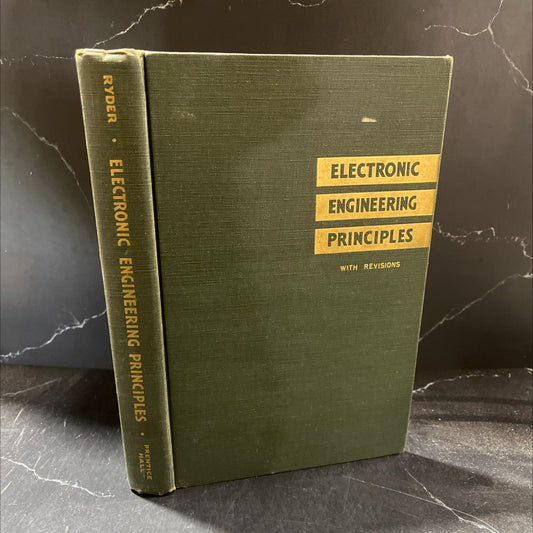 electronic engineering principles book, by john d. ryder, 1949 Hardcover image 1