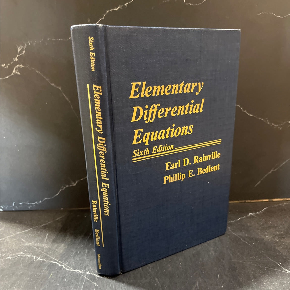 elementary differential equations book, by Earl D. Rainville, Phillip E. Bedient, 1981 Hardcover image 1