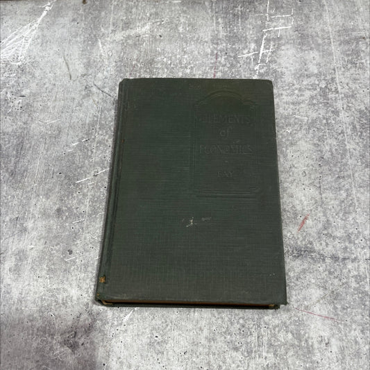 elements of economics book, by charles ralph fay, 1930 Hardcover image 1