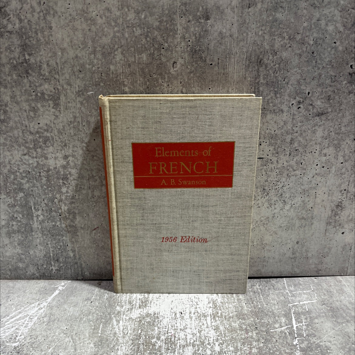 elements of french book, by a. b. swanson, 1956 Hardcover image 1