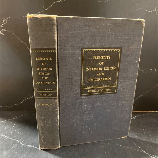 elements of interior design and decoration book, by sherrill whiton, 1951 Hardcover image 1