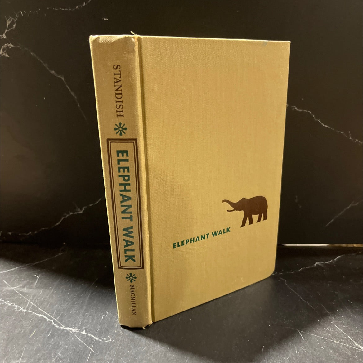 elephant walk book, by robert standish, 1949 Hardcover image 1