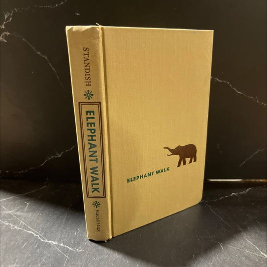 elephant walk book, by robert standish, 1949 Hardcover image 1