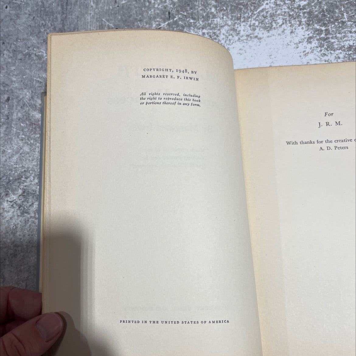 elizabeth captive princess book, by margaret irwin, 1948 Hardcover image 3