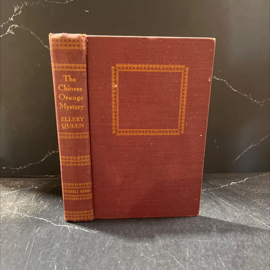 ellery queen chinese orange mystery book, by ellery queen, 1941 Hardcover image 1