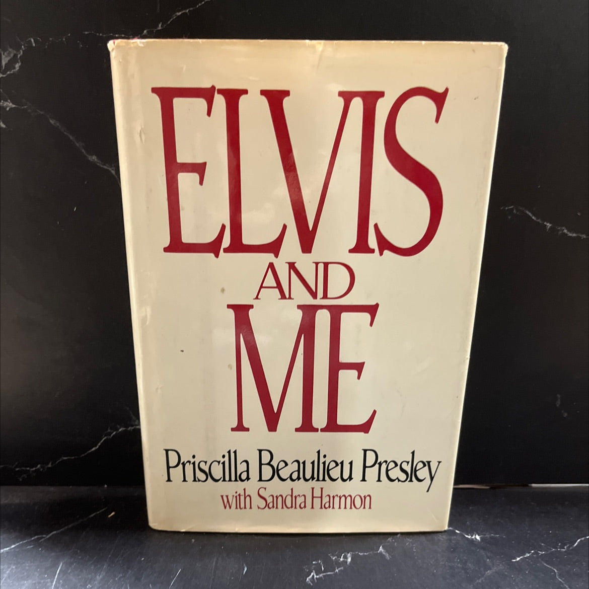 elvis and me book, by priscilla beaulieu presley with sandra harmon, 1985 Hardcover image 1