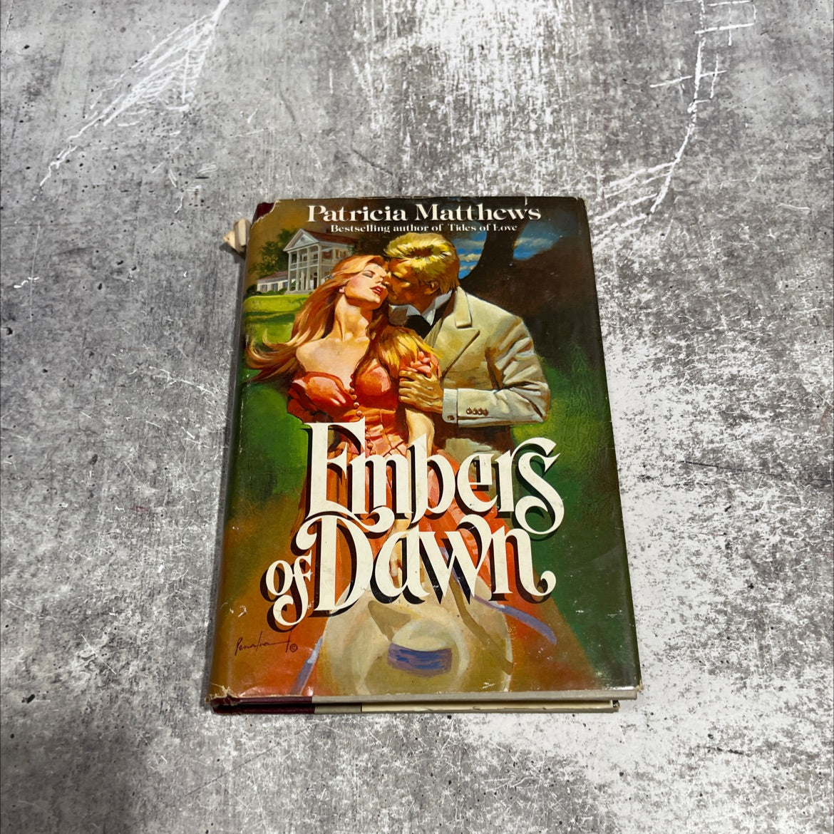 embers of dawn book, by patricia mattheus nelson, 1982 Hardcover image 1
