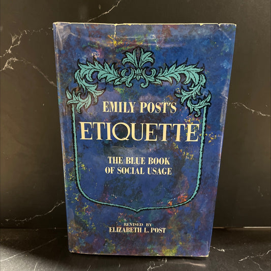 emily post's etiquette book, by elizabeth l. post, 1965 Hardcover image 1
