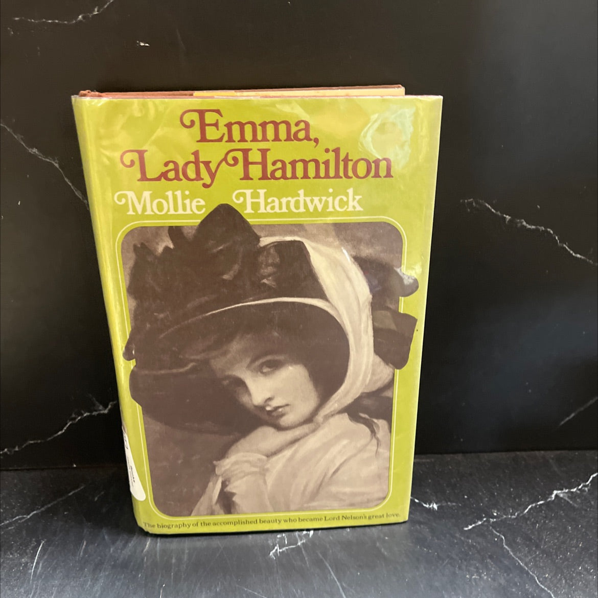emma, lady hamilton book, by mollie hardwick, 1970 Hardcover image 1