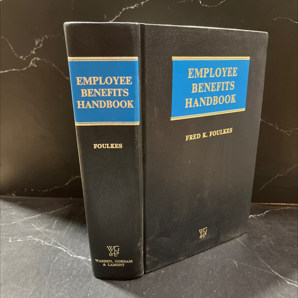 employee benefits handbook book, by fred k. foulkes, 1982 Hardcover image 1