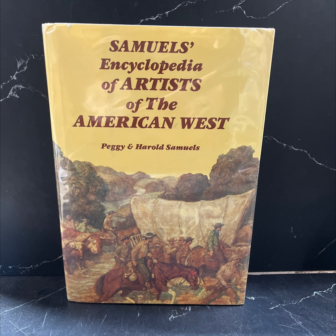 encyclopedia of artists of the american west book, by Peggy & Harold Samuels, 1985 Hardcover image 1