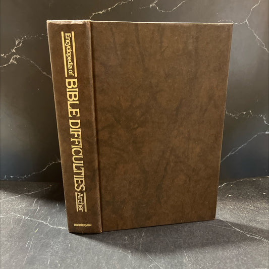 encyclopedia of bible difficulties book, by gleason l. archer, 1982 Hardcover image 1