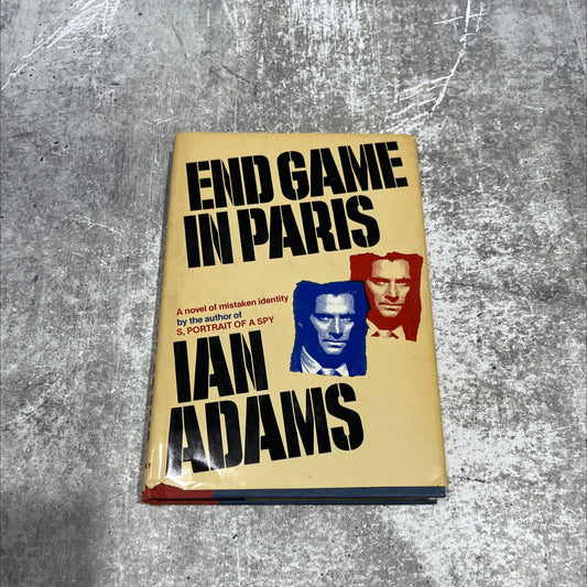 end game in paris book, by ian adams, 1979 Hardcover image 1