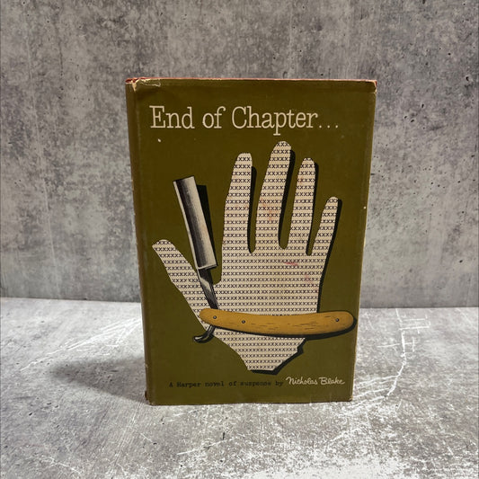 end of chapter book, by nicholas blake, 1957 Hardcover image 1