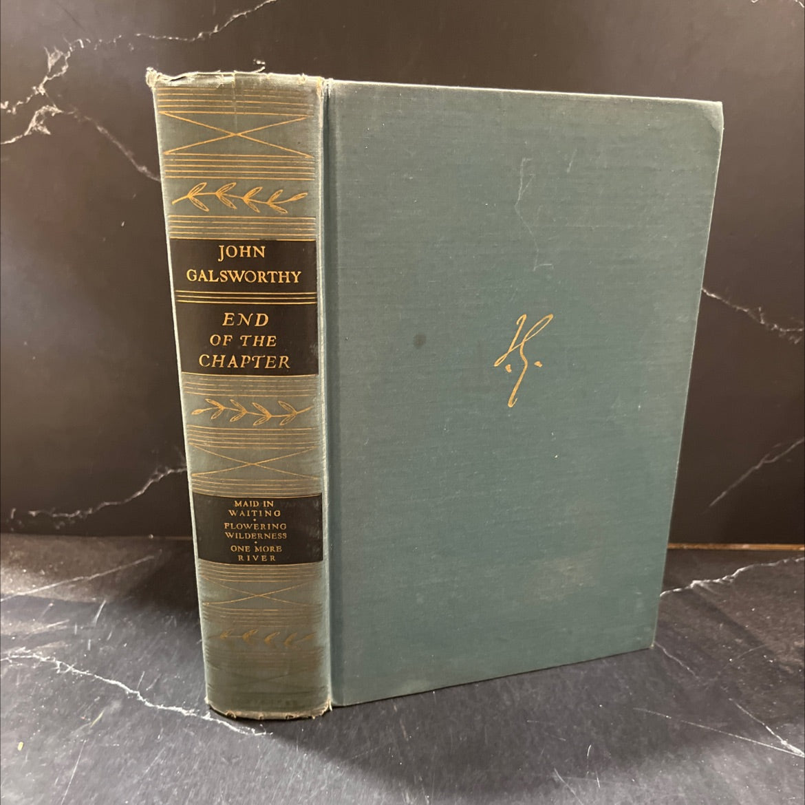 end of the chapter book, by john galsworthy, 1934 Hardcover image 1
