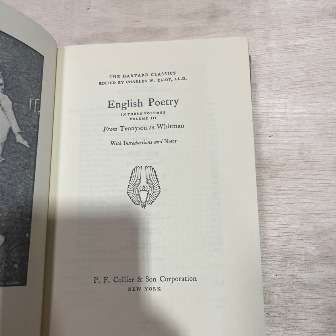 english poetry in three volumes volume iii from tennyson to whitman with introductions and notes book, by charles w. image 2