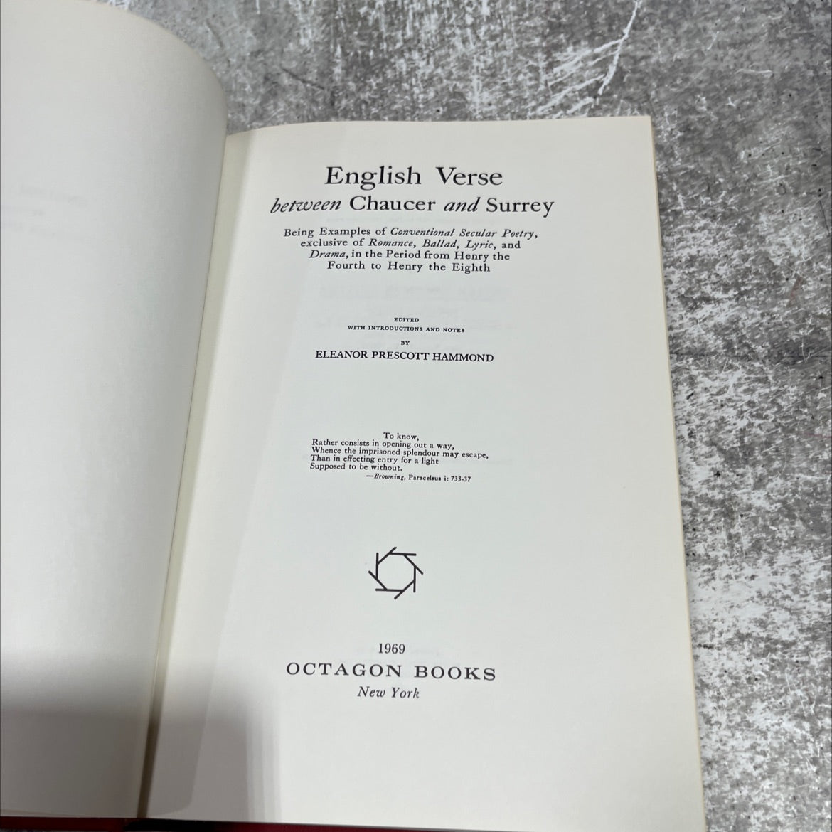 english verse between chaucer and surrey being examples of conventional secular poetry exclusive of romance ballad image 2