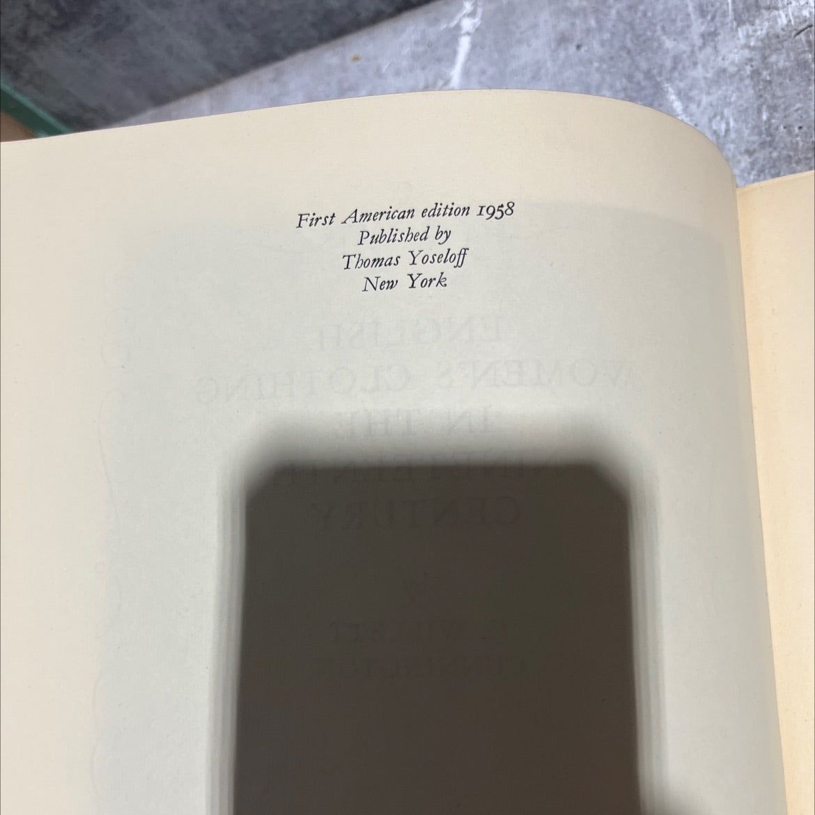 english women's clothing in the nineteenth century book, by c. willett cunningham, 1958 Hardcover image 3