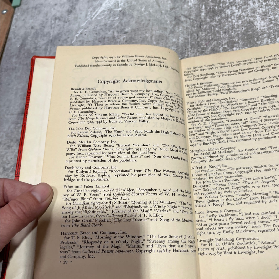 enjoying poetry book, by mark van doren, 1951 Hardcover image 3