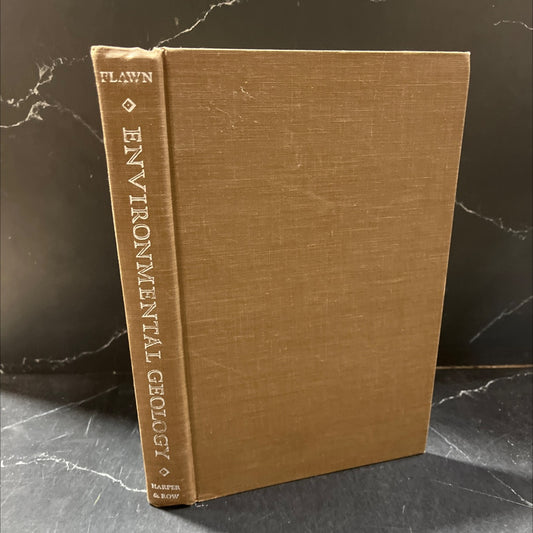 environmental geology: conservation, land-use planning, and resource management book, by peter t. flawn, 1970 Hardcover image 1