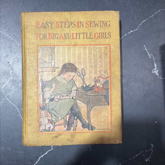 er easy steps in sewing for big and little girls or mary frances among the thimble people book, by jane eayre fryer, image 1