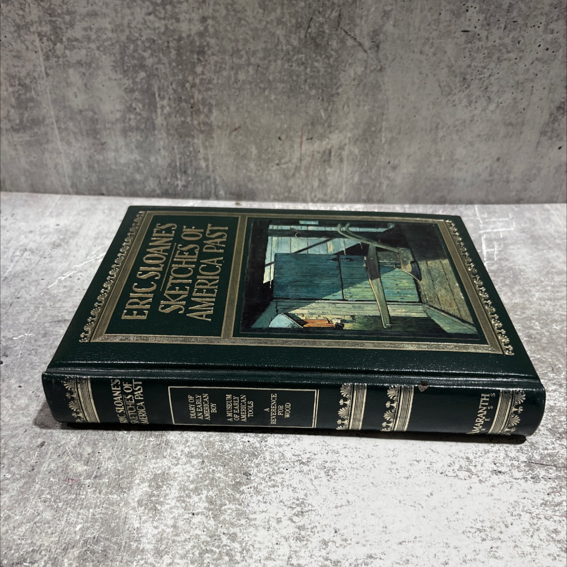 eric sloane's sketches of america past book, by Eric Sloane, 1986 Hardcover image 4