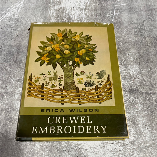 erica wilson krewel embroidery illustrated book, by erica wilson kagan, 1962 Hardcover image 1