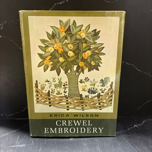 erica wilson rewel mbroidery book, by Erica Wilson Kagan, 1962 Hardcover image 1