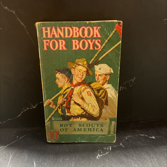 ericans ways handbook for boys book, by boy scouts of america, 1945 Paperback image 1