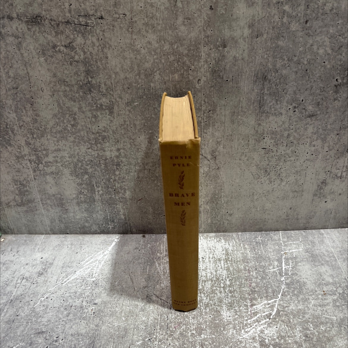 ernie pyle brave men book, by Ernie Pyle, 1944 Hardcover image 4