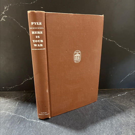 ernie pyle here is your war the story of g. i. joe book, by ernie pyle, 1945 Hardcover image 1
