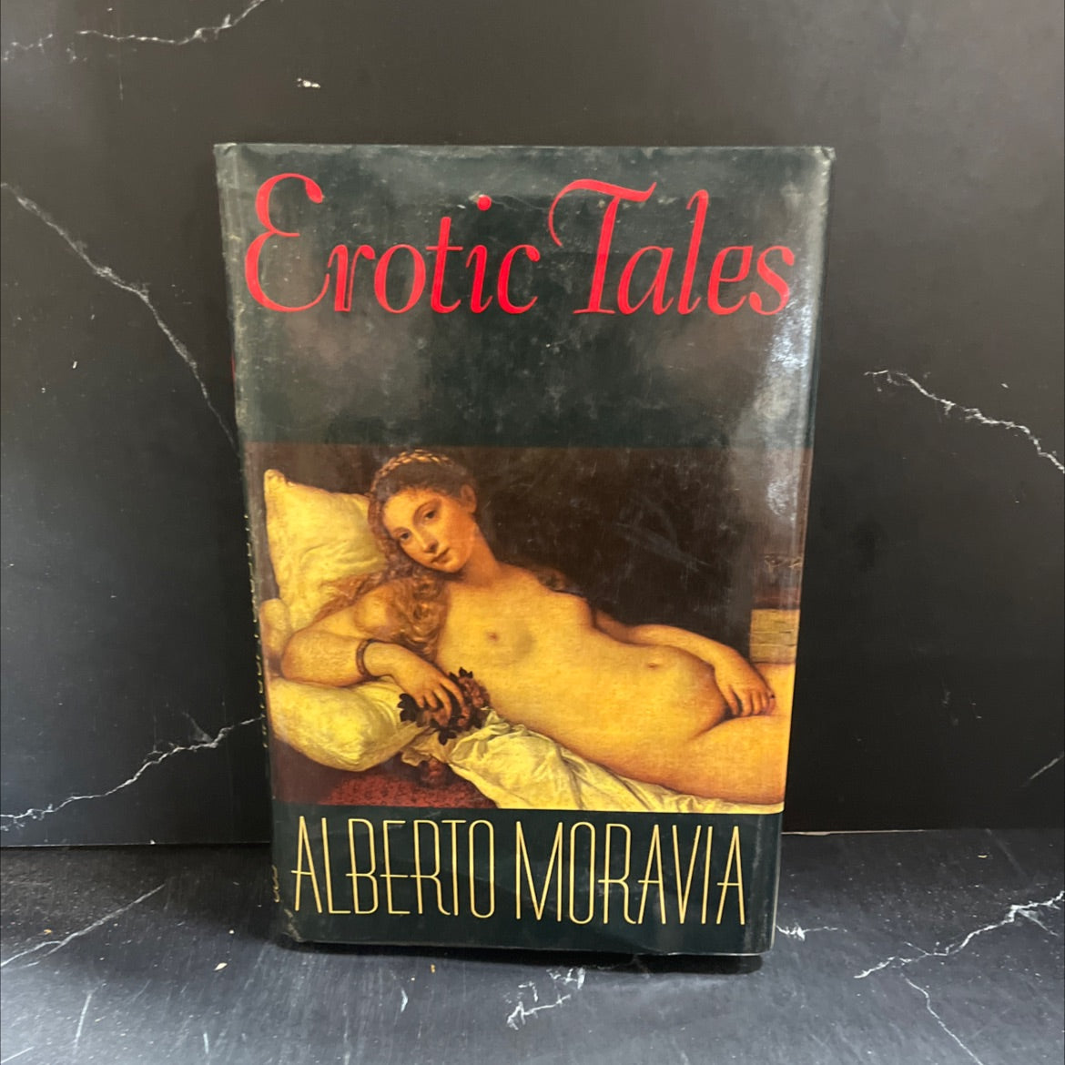erotic tales book, by alberto moravia, 1986 Hardcover image 1