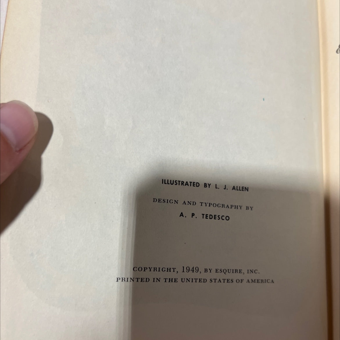 esquire's handbook for hosts book, by unknown, 1949 Hardcover, Vintage image 3