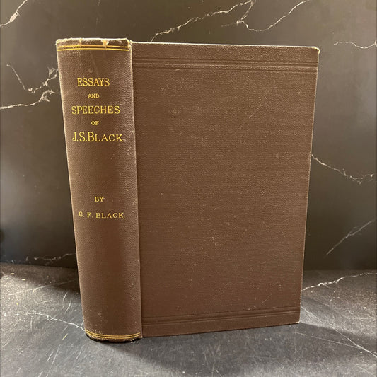essays and speeches of jeremiah s. black with a biographical sketch book, by chauncey f. black, 1885 Hardcover image 1
