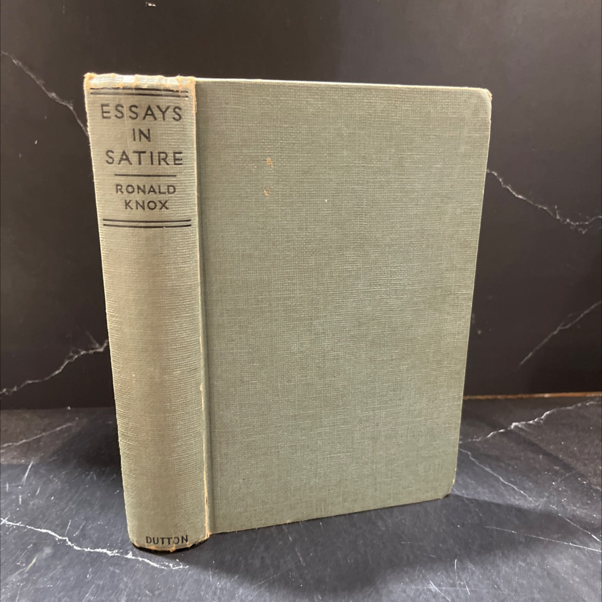 essays in satire book, by ronald a. knox, 1930 Hardcover image 1