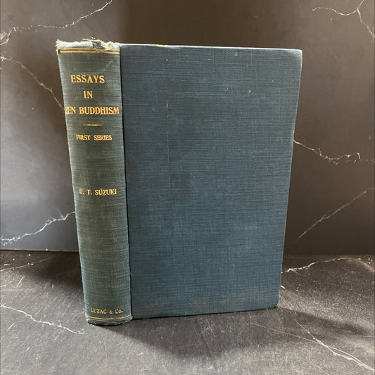 essays in zen buddhism book, by daisetz teitaro suzuki, 1927 Hardcover image 1