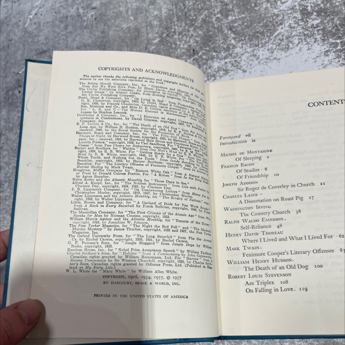 essays old and new book, by various, 1957 Hardcover image 3