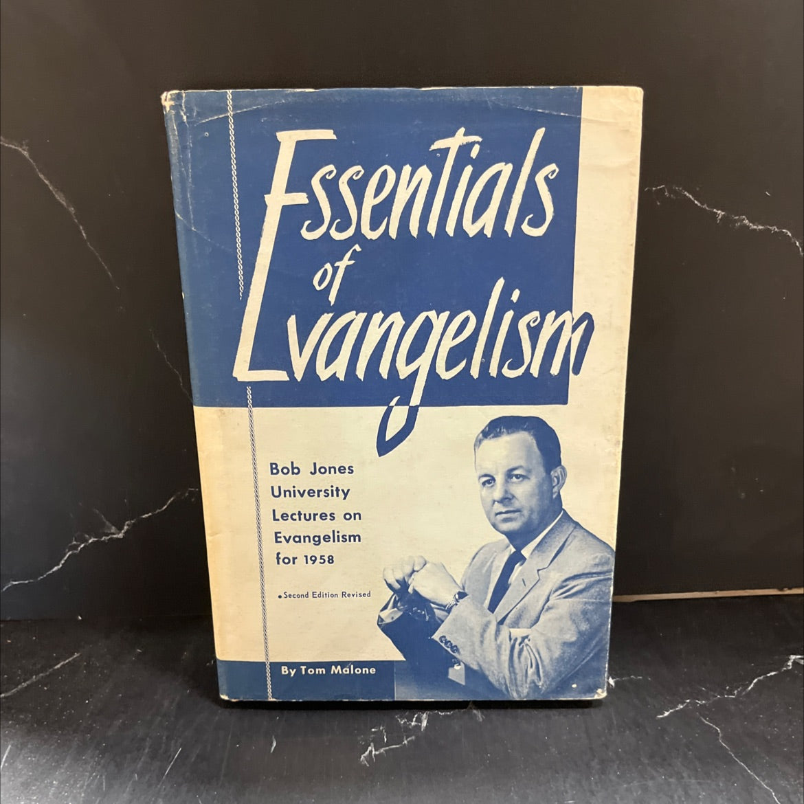 essentials of evangelism book, by tom malone, d.d., th.d., 1958 Hardcover image 1