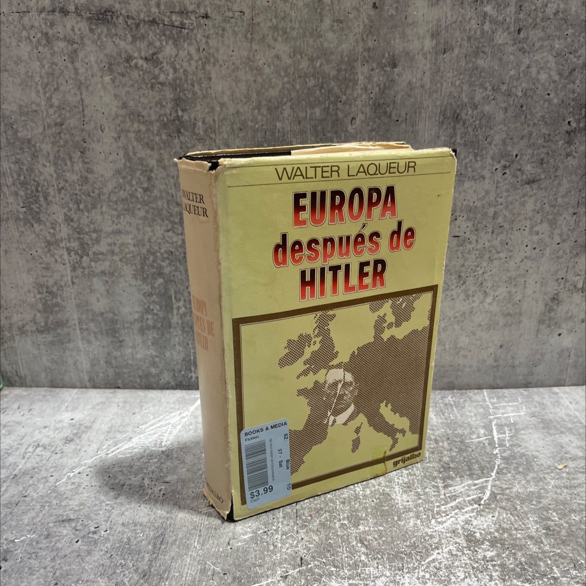 europa after hitler book, by walter laqueur, 1974 Hardcover image 1