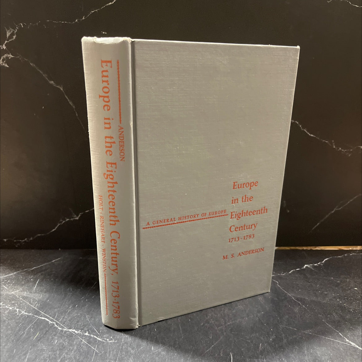 europe in the eighteenth century 1713-1783 book, by m. s. anderson, 1966 Hardcover image 1